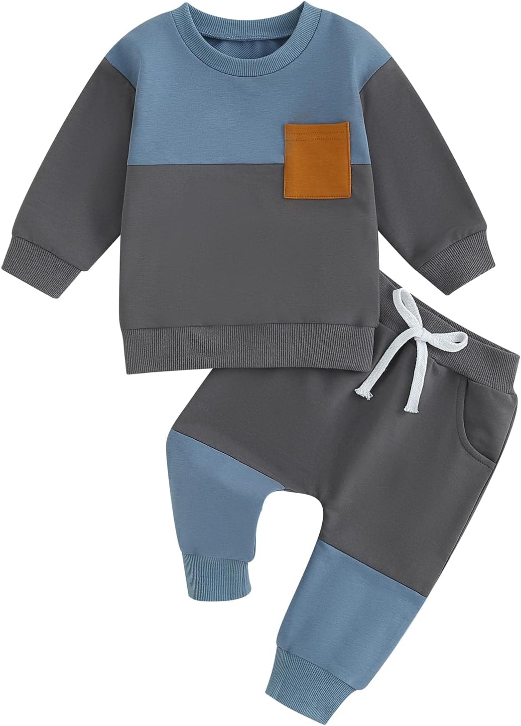 Baby Jogger Set Winter - Contrast Sweatshirt en Broek voor Comfort in de Koude