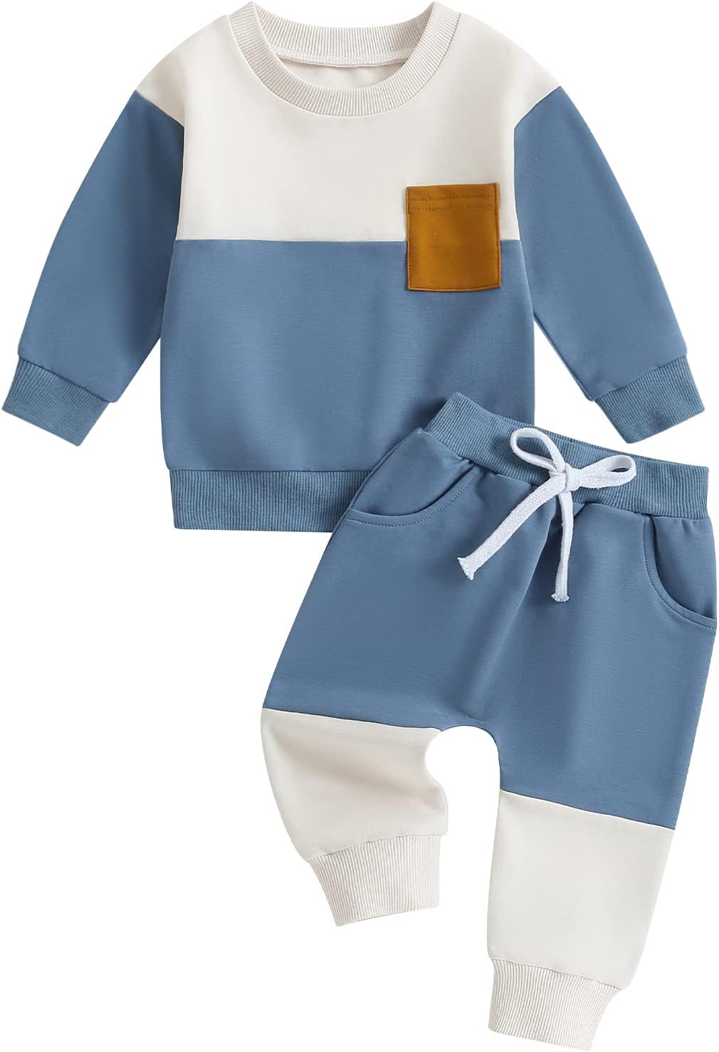 Baby Jogger Set Winter - Contrast Sweatshirt en Broek voor Comfort in de Koude