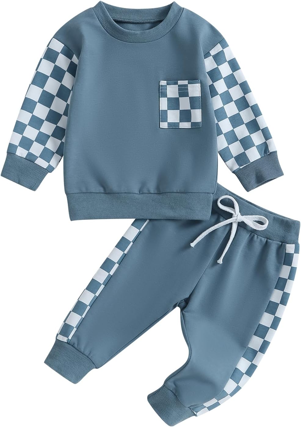 Baby Jogger Set Winter - Contrast Sweatshirt en Broek voor Comfort in de Koude