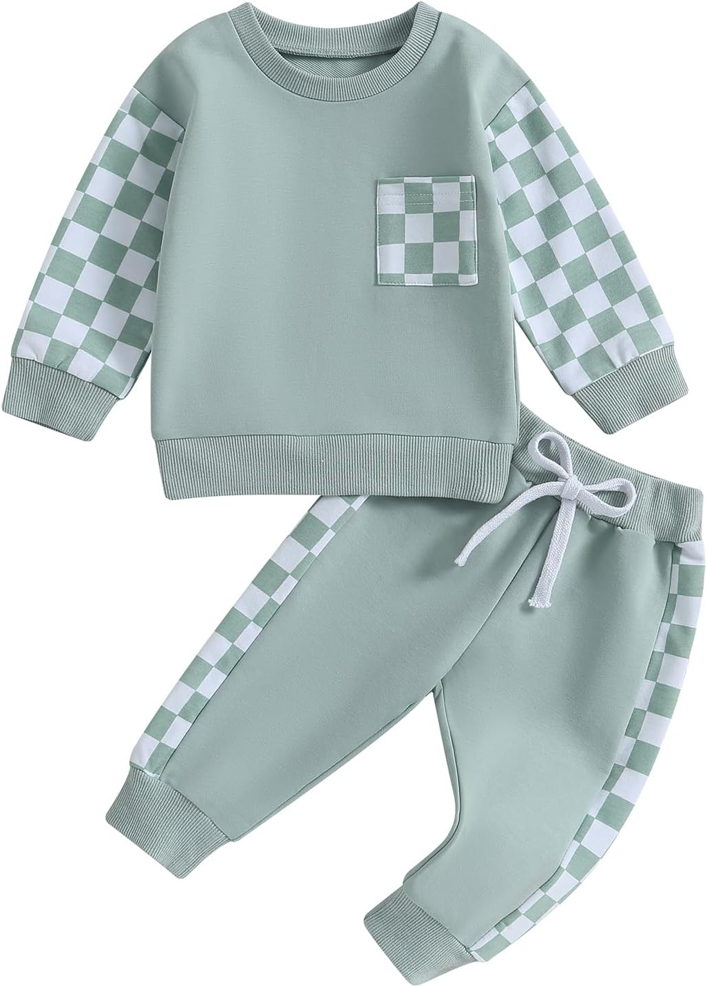 Baby Jogger Set Winter - Contrast Sweatshirt en Broek voor Comfort in de Koude