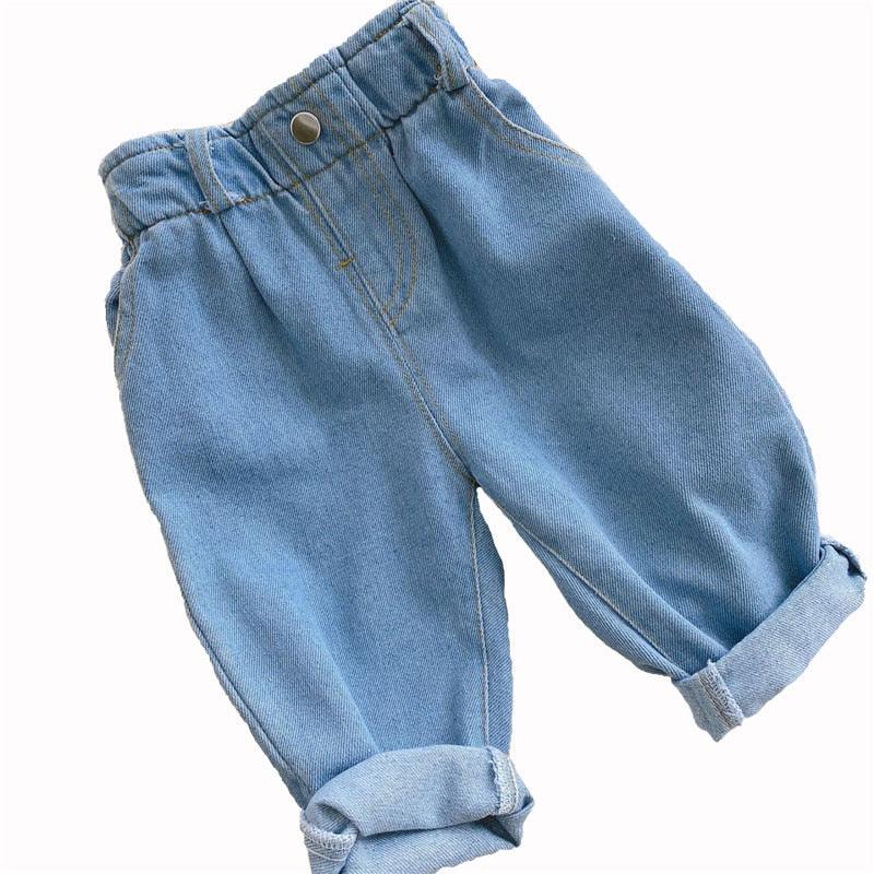 Hoge Taille Baby Jeans