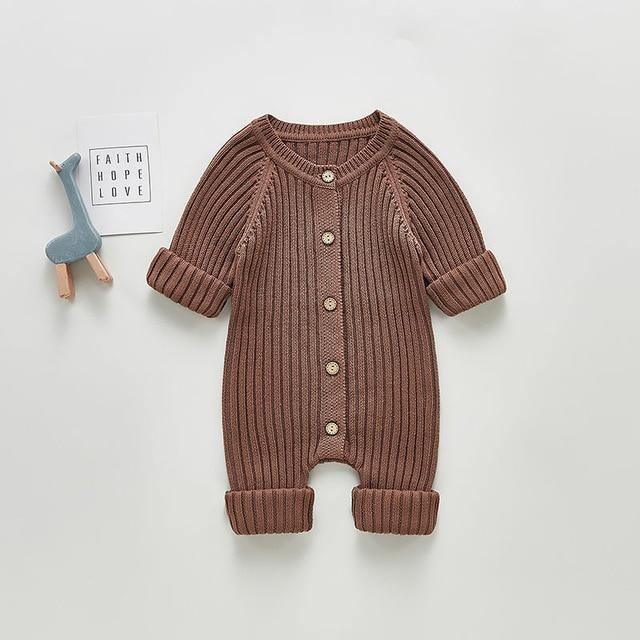 Retro Gebreide Romper