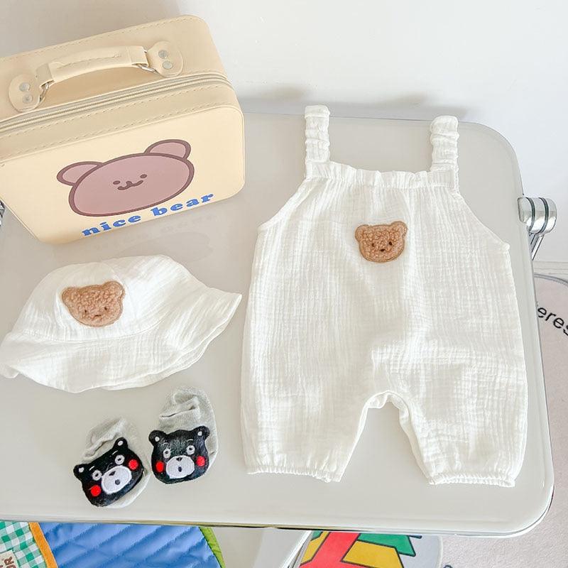 Teddy Overall en Hoed Set