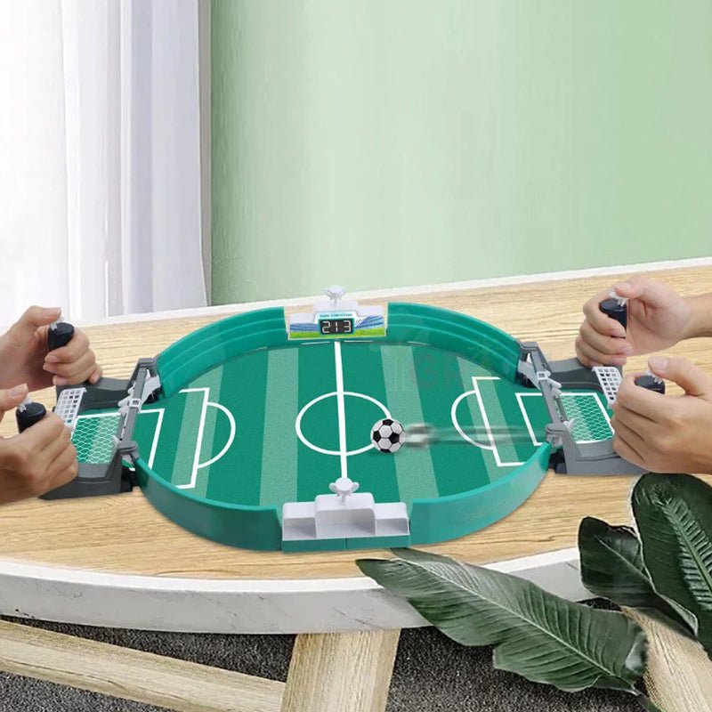 Interactive table football game