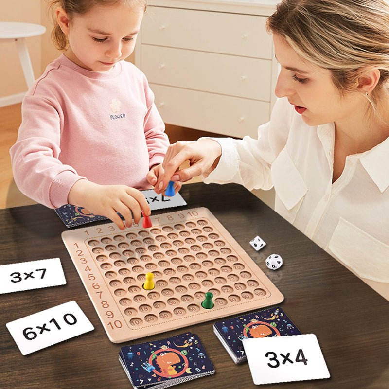 Montessori Multiplication game for preschoolers