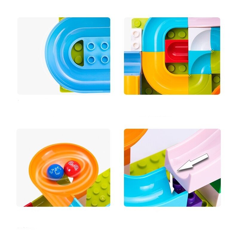 Montessori Playblox Puzzle Set™ - Develops motor skills and imagination